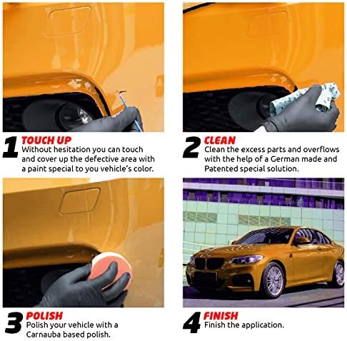Цвят и Боя за Mazda Automotive Touch-Up Paint - Chrome Yellow - BZ - Paint Дяволът Repair, Точно съвпадение - Pro