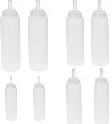 Бутилки Джибри Подправки Пластмасови Бутилки за Многократна употреба Спрей с Обрат-На Покрива Покрива Горните Споделянето