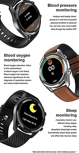 Smartwatch Мъжете монитор Смарт часовници Blutooth Calll Smartwatch Водоустойчив IP67 Спорт Мъже, Жени Смарт часовник (Цвят : C) (Цвят : A)