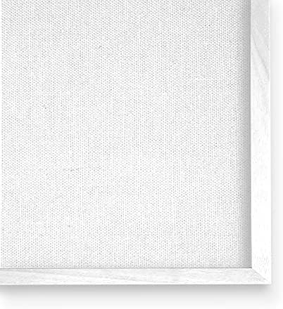 Stupell Industries Правила за игри стая в четири, Дизайн Стефани Уоркман Марротт Бяла рамка Стенно изкуство, 24 x 30, Многоцветен