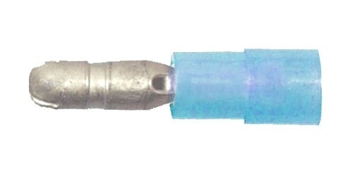 Quick Кабел 163270-1000 Premium Nylon Insulated Male Bullet 0.157 Stud/Tab Size, 16-14 Wire Gauge, 3 Part Construction,