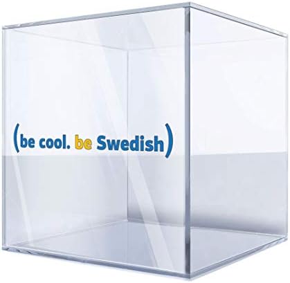 DT Stickers Decals Decal Be Cool be Swedish 5 X 4,8