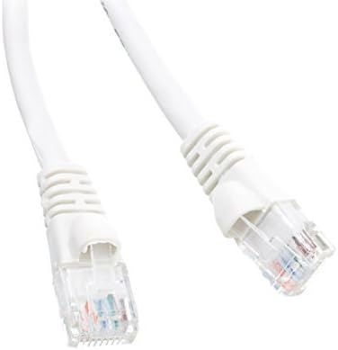 25 фута (7,6 м) Cat5e Мрежа Ethernet UTP Пач кабел, 350 Mhz, (25 фута/7,6 метра) Cat 5e Snagless Гласове Зареждащ кабел