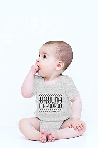 Hakuna Mapoopoo I Got a Surprise for You - Смешни Бейб Gift - Сладко Бебе One-Piece Baby Bodysuit