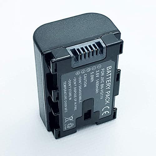 Камера Quick Battery Pack 2 и USB Rapid Travel Charger Kit Подмяна Съвместима с JVC Everio GZ-E105B, GZ-E105BE, GZ-E105RE