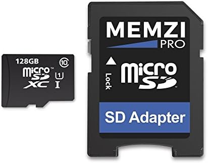MEMZI PRO 128GB Class 10 80MB/s Micro SDXC Карта с памет със SD Адаптер за Мобилни телефони Elephone