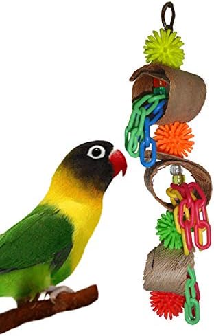 Изважда-It Pets 2 Pack Bird/Parrot Surprise Box Fundangle & Fiesta Foraging Играчки, Подходящи за Малки папагали, папагали,
