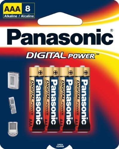 Алкални батерии Panasonic Digital Power AAA - 8 бр.