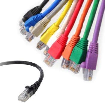 CAT6 Snagless Patch Cord UTP Мрежа Ethernet Кабел - 2 метра (Дъга) - 24 опаковки