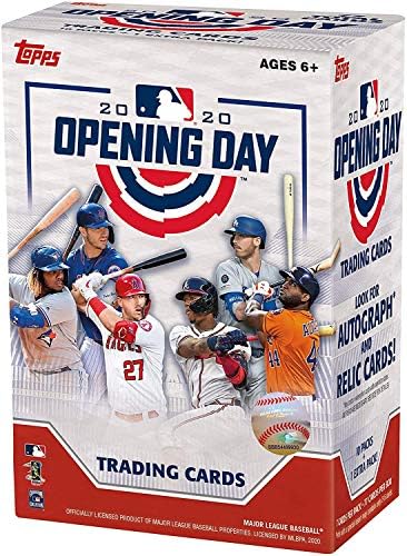 Topps 2020 Opening Day Baseball Retail Value Box