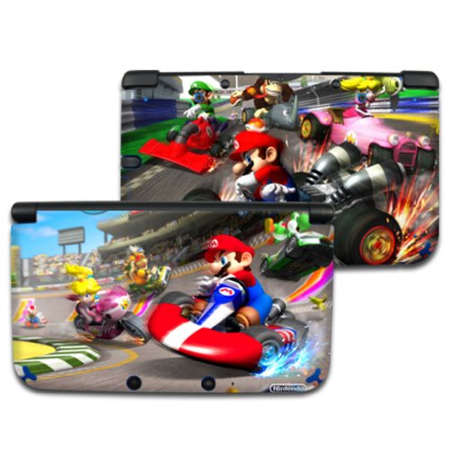 MARIO GALAXY B Nintendo 3DS Корица на Кожата Стикер Стикер Vinyl Матово покритие + безплатни защитни фолиа за екрана (за