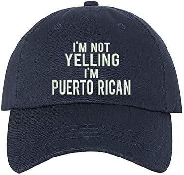 PRFCT АЗ Не Крещя, аз пуэрториканец Унисекс бейзболна шапка - Puerto Rico Cap