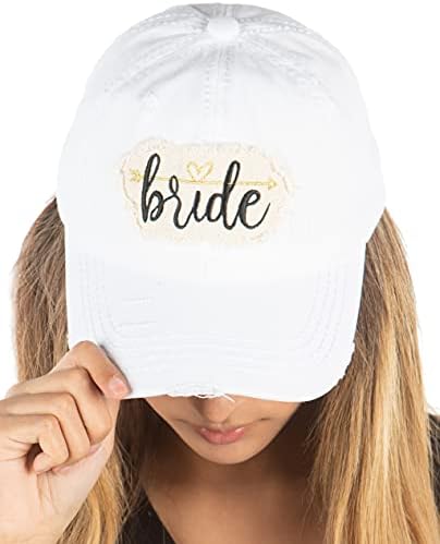 Funky Junque Womens Bride Tribe Baseball Cap I Do Моминско Wedding Party Шапка