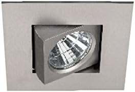 WAC Lighting R2BSA-S927-WT Oculux 2 LED Square Adjustable Trim with Light Engine and Universal Housing in White Finish