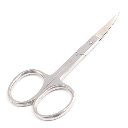 LAJA Внася Ножици за коса в носа 3 бр Извити и Заоблени Вежди Ножици За Коса на Лицето за Мъже Ножица за Мустаци Ножици