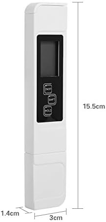 Тестер за Качеството на Водата, 3 в 1, Преносим LCD Цифров TDS Метър Температурата на Провеждането на мониторинг на Качеството