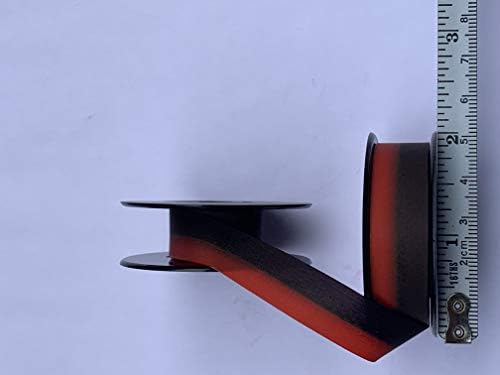Гъвкави ленти за пишещи машини - избор на цветни ленти за пишещи машини с две макари (лилаво и оранжево)