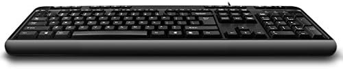 Мултимедийна USB-клавиатура Adesso AKB-132HB с 3 концентраторами, черен