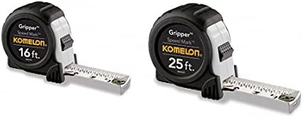 Komelon SM1625 16ft. and 25ft.Speed Mark Gripper Tape Measure Combo Pack