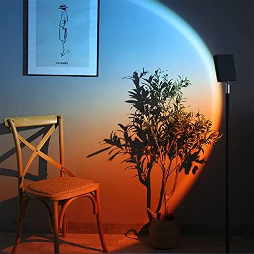 Продажба Sunset Lamp под лампа за Спални ,5.2 ft Tall Sunset Projection Lamp , Standing Pole Sunset Light for Home Studio