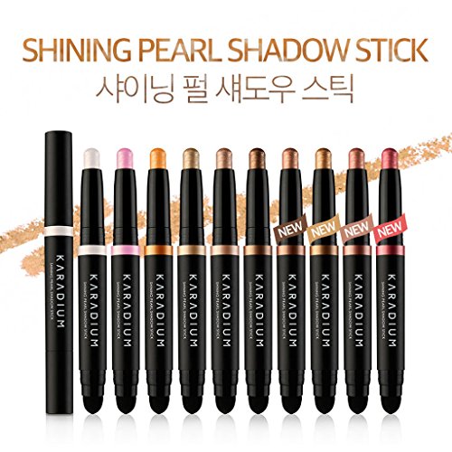 KARADIUM Сиянието Pearl Smudging Eye Shadow Stick 1.4 g (2 pink Ice) - Водоустойчива устойчива на дневния грим сенки
