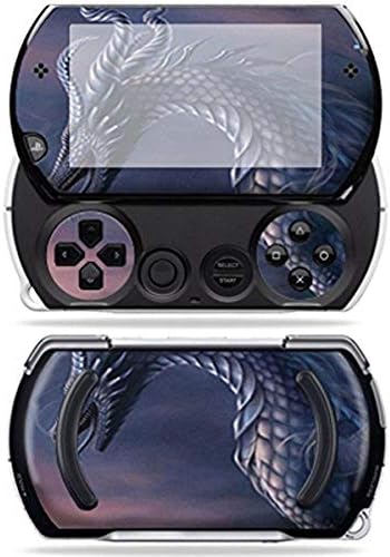 MightySkins Skin е Съвместим със системата на Sony PSP Go wrap Sticker Skins Dragon Фантастика
