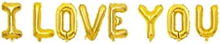 Askfairy I Love You Балони и Сърце Балон Набор, Ден на Св. Валентин Балони и Плюшено Мече с Червено Сърце Балони с 100