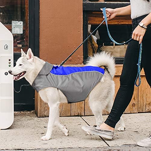 VIZPET Dog Raincoat Waterproof Lightweight & High Visibility Coat Dog Яке за Малки, Средни и Големи Кучета