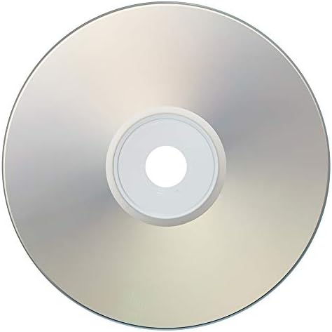 100 Pack Ritek Pro (професионален клас) CD-R 52X 700MB Блестящ Сребърен лак Ситопечат е За печат на Празен носител за