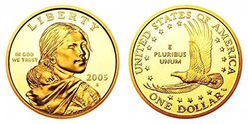 2005 S Sacagawea Native American Proof US Coin DCAM Gem Modern Dollar $1 $1 Proof DCAM US Mint