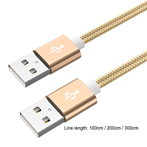 2A Super Speed Dual-Head USB2.0 Male Male to Data Extension Cable Cord for Mobile Hard Disk Computer Data Кабел Anti-Rust