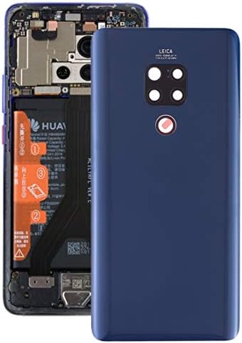 Задната част на кутията на батерията LENASH с обектива на камерата, за Huawei Капитан 20(зелен) Замяна на задните капачки