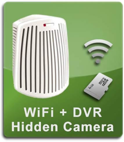 PalmVID WiFi Odor Eliminator Скрита Камера Шпионска Камера с Гледането на Видео в Реално Време