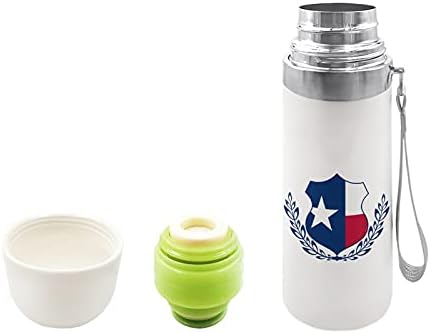 Texas Flag 20 Fl OZ Бутилка За Вода От Неръждаема Стомана Пътуване Вакуумна Изолация Спортна Кафеена Чаша