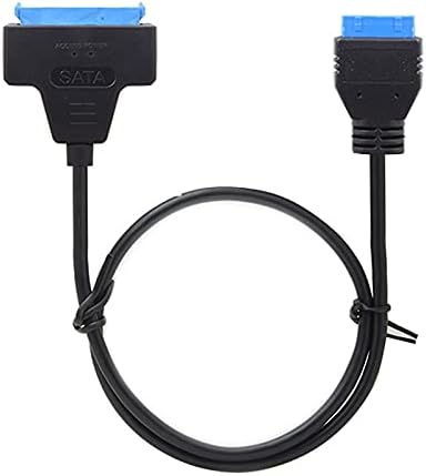 Конектори на дънната Платка 19Pin 20Pin USB 3.0 Заглавие 2.5 инча SATA 22Pin SSD HDD toCable 50 см (Дължина на кабела: