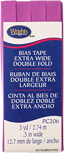 Wrights Radiant Orchid Double Fold Bias Tape 1/2 X3yd