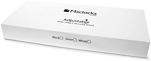 Maclocks 147S235SMENS Регулируема Подова поставка за iPad с Блокирующим пространство 39-45 Инча за iPad Mini (сребро)