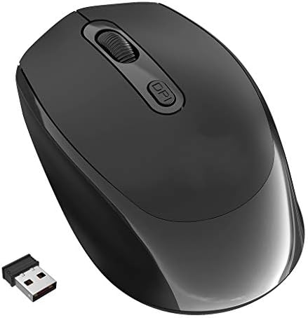 Rubsy Аксесоари за вашия КОМПЮТЪР, 2.4 Ghz Преносим Мини-Слайдер Безжична Мишка Тъпо Оптична Геймърска Мишка на PC Игри