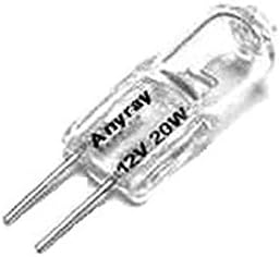 (6)-Облицовам електрически крушки Anyray за микровълнова печка GE 20-Watt WB01X10239 WB36X10176 12V 20W