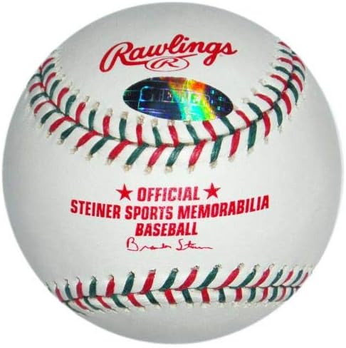 Майк Фигга Подписа Happy Holidays Steiner Sports Rawlings Топка ню Йорк Янкис Orioles - Бейзболни топки с Автограф