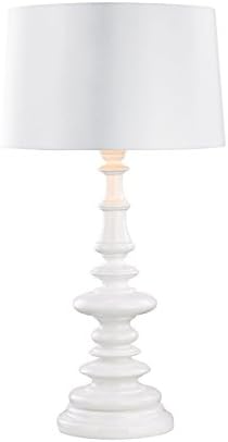 Лампа настолна лампа Елече осветление Д3100В лосове на открито, бяло гланц