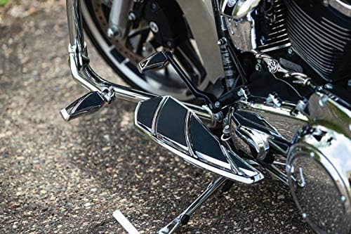 Компонент на един крак управление на мотоциклет Kuryakyn 5793: Фантом на борда на водача за 1983-2019 мотоциклети Harley-Davidson