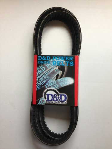 D&D PowerDrive 157433A White Motor Belt Replacement, 15, 1 -Band дължина 49,57 инча, Гума