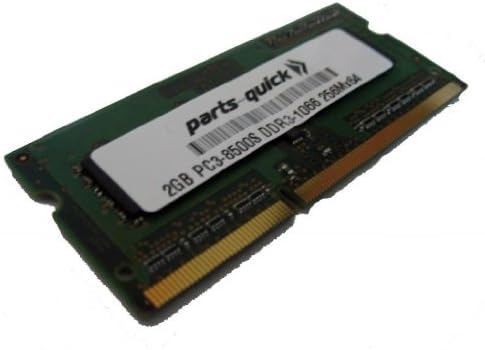 Надграждане на паметта 2 gb DDR3 за дънната платка Via EPIA-P830 Pico-ITXe PC3-8500 204 пин 1066MHz RAM sodimm памет (резервни ЧАСТИ-QUICK Brand)