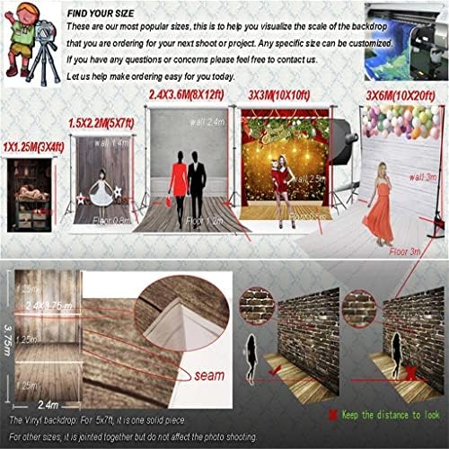 FCYIXIA Цъфтят Фойерверки Боке Фотографски Фонове 3D Коледна Парти Честване на Снимките Фонове за фото студио (Цвят : A, размер : 150cmX220cm 5x7ft)