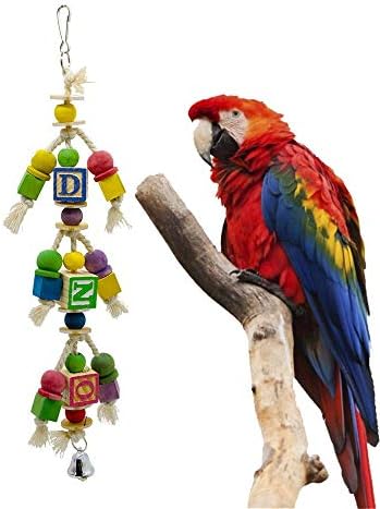 YILIN Bird and Parrot Swing Toys, Natural Bird cage Toys, Parrots, Parrots, Small Parrots, Conures, Openoffice.org, Budgerigar,