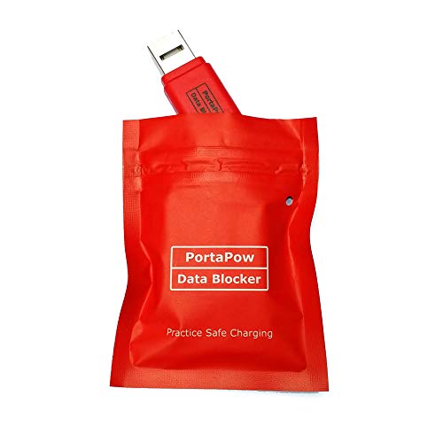 PortaPow USB Data Blocker (Red Pack 2) - Защита от взлом сокодомов