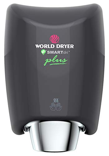 World Dryer K-972P SMARTdri Plus Високоефективен Интелигентна Автоматична сушилня за ръце, Сешоар за ръце от Полирана
