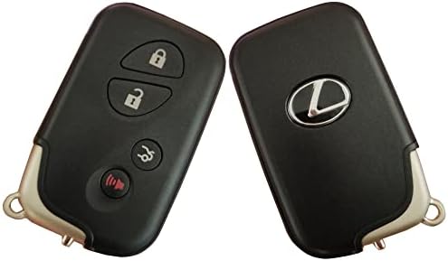 MINGZUUA за Lexus Key Fob Shell Case Keyless Remote Smart Control Key Fob Cover е Подходящ за Lexus ES350 GS300 GS350