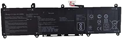 Mobik C31N1806 Лаптоп Батерия Заместител на Asus VivoBook S330FA S330UA X330UA X330FL K330FA Серия Тетрадка C31PIJ1 Черно 11.55 В 42Wh 3640 ма